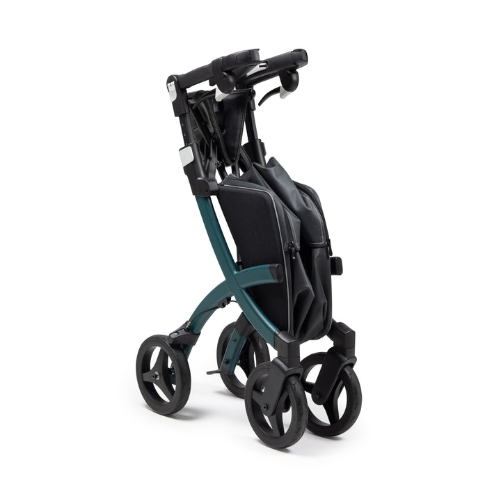 A folded 'Rollz Flex' rollator on a white background