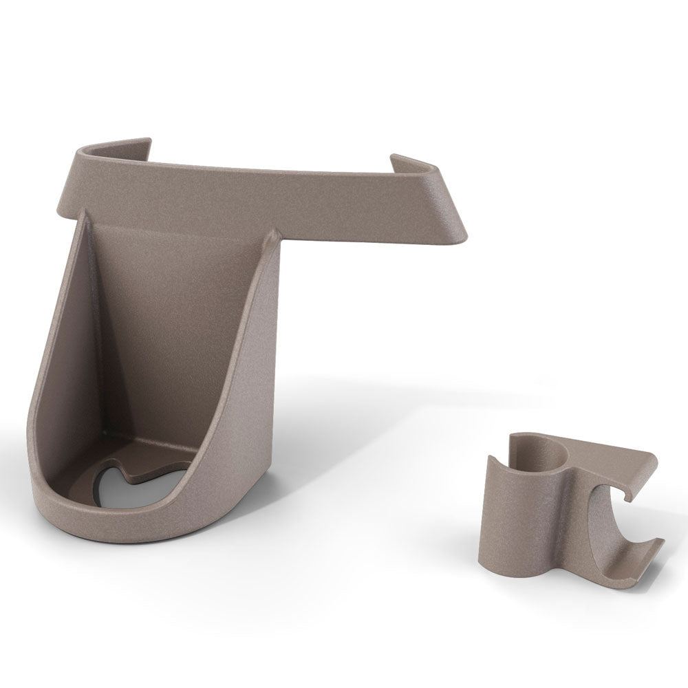 A walking-frame cane holder