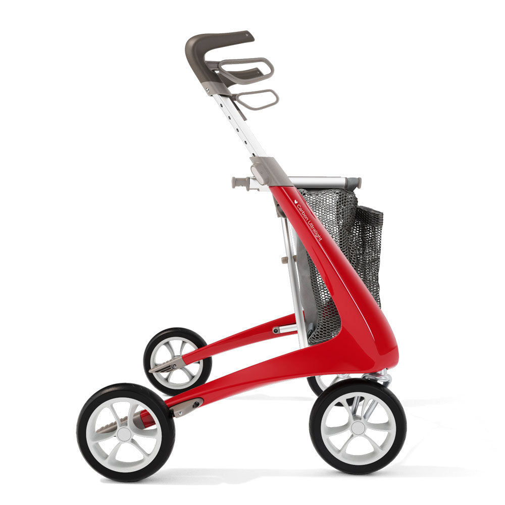 'byACRE Carbon Ultralight' walking frame and grocery bag
