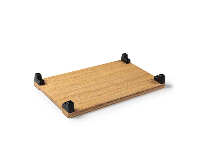A wooden tray