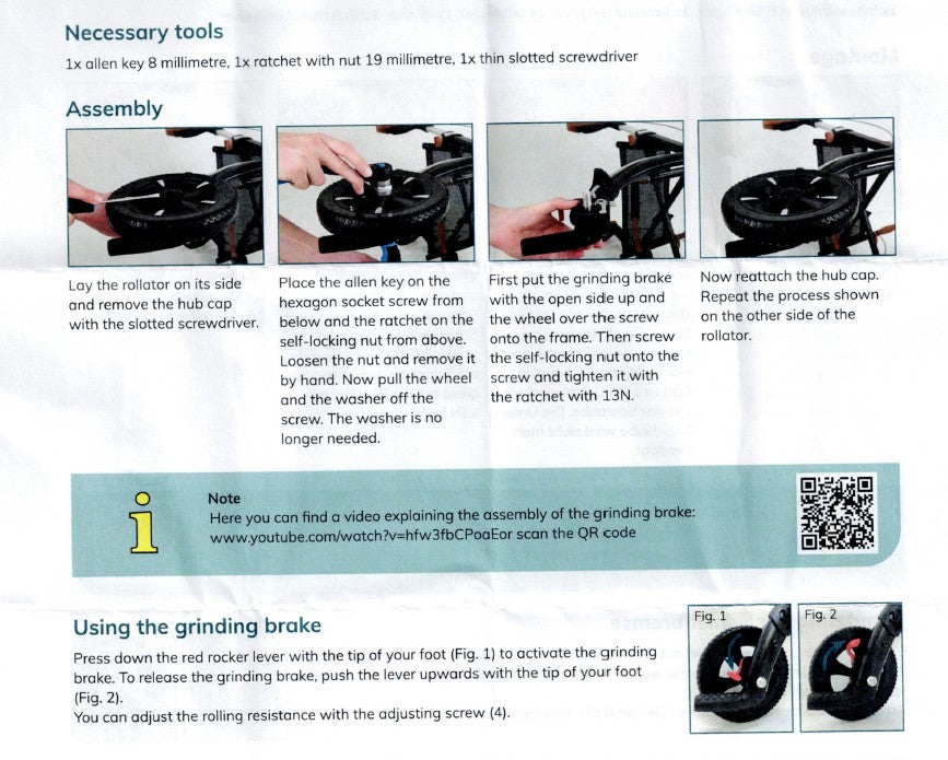 Saljol Aluminium - Grinding Brake Set