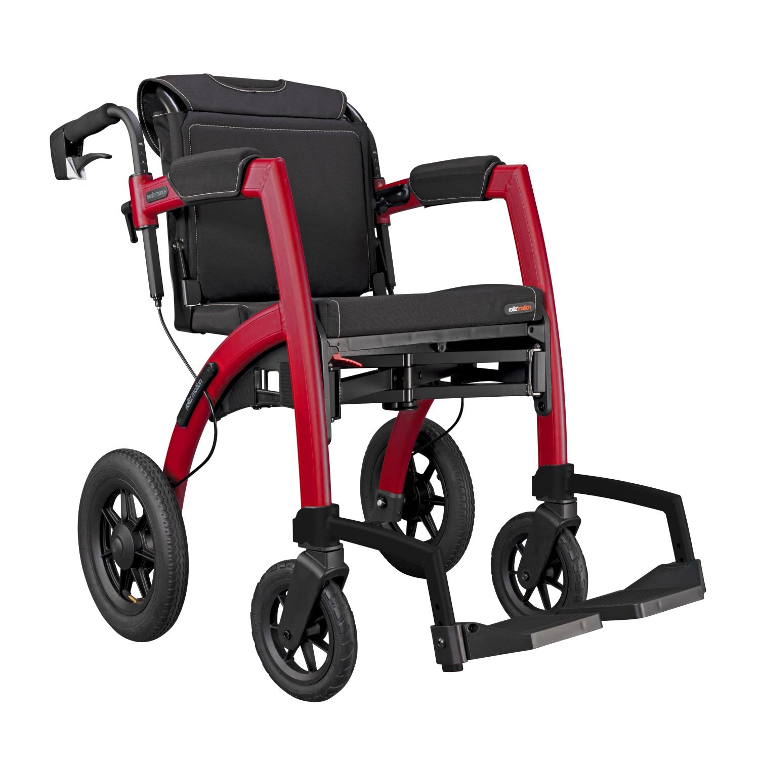 Rollz Performance | 2-in-1 Walker Wheelchair | Locomo Australia