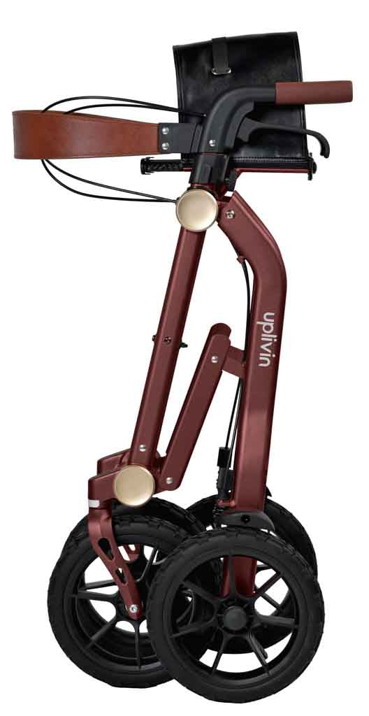 Uplivin All Terrain Trive Dual-Folding Walker Autumn Rouge
